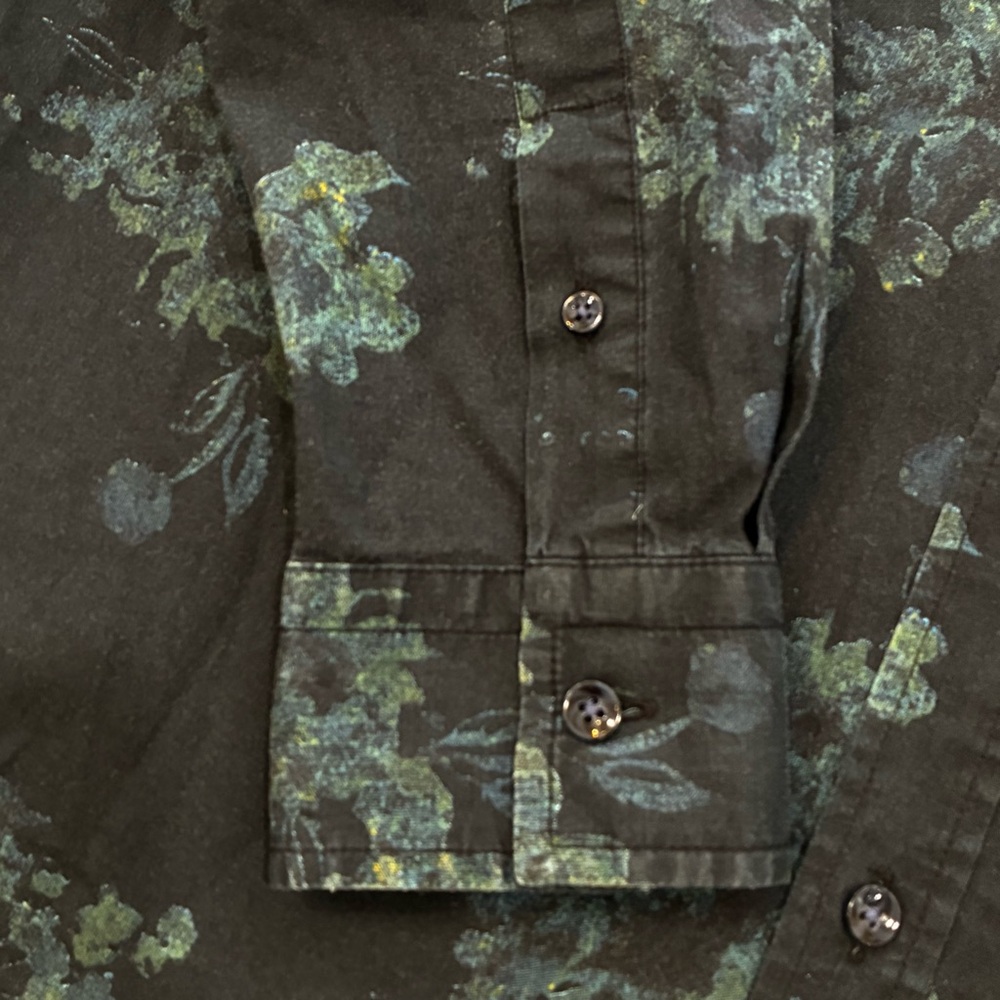 Robert Graham Modern Americana Shirt Mens Large Tailored Fit Floral Long Sleeve - Picture 4 of 9
